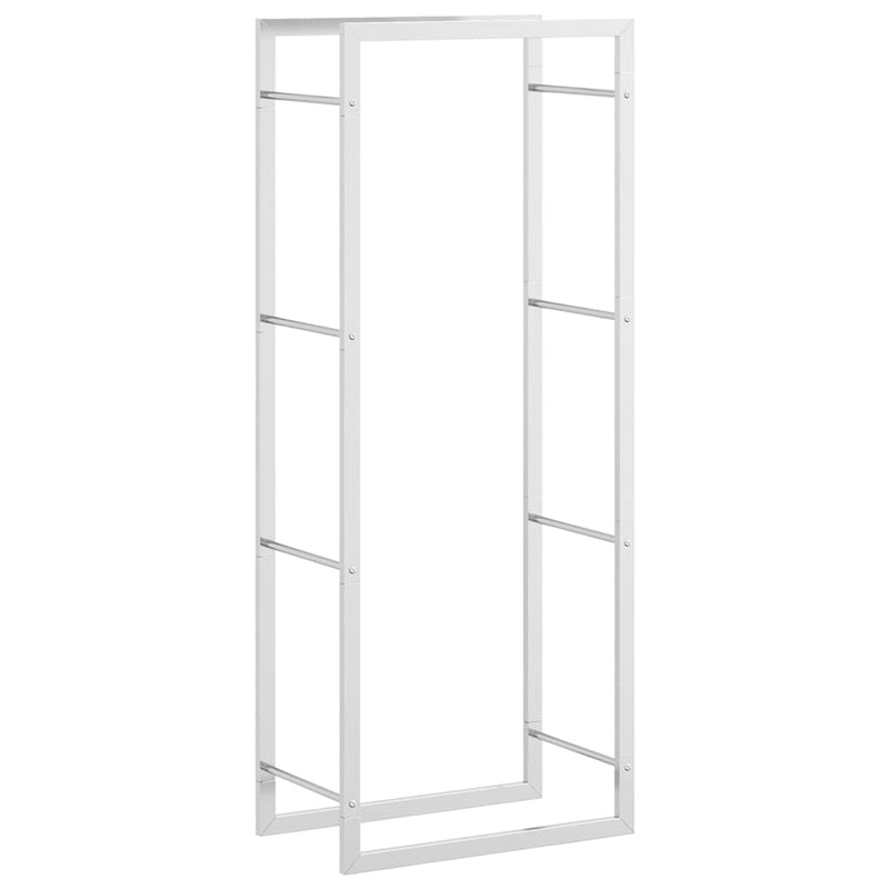 Load image into Gallery viewer, Vidaxl haardhoutrek 50x28x132 cm roestvrij staal