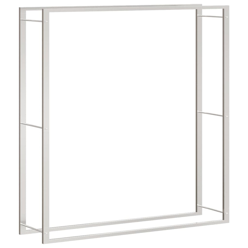 Load image into Gallery viewer, Vidaxl haardhoutrek 110x28x116 cm roestvrij staal