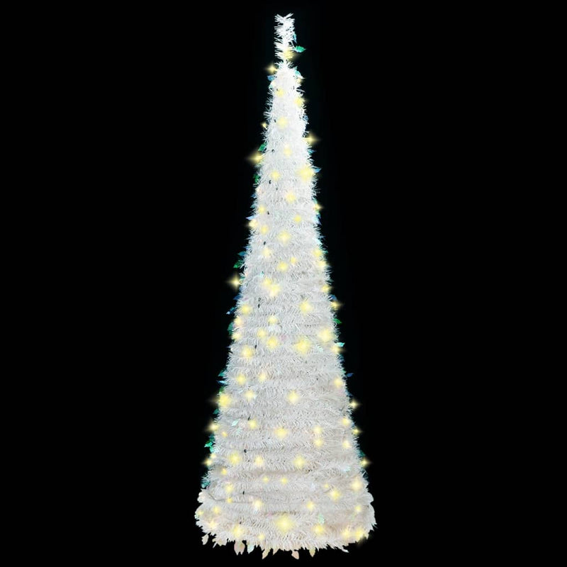 Load image into Gallery viewer, VidaXL Kunstkerstboom pop-up 100 LED's 150 cm wit