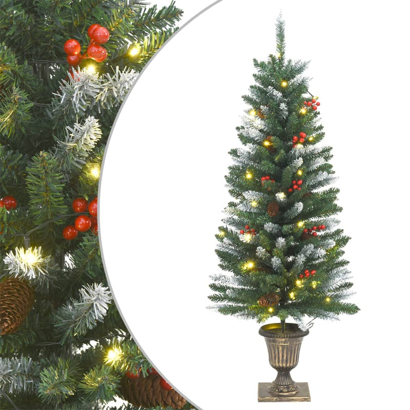 Load image into Gallery viewer, Vidaxl 4-delige kerstdeurdecoratieset pvc