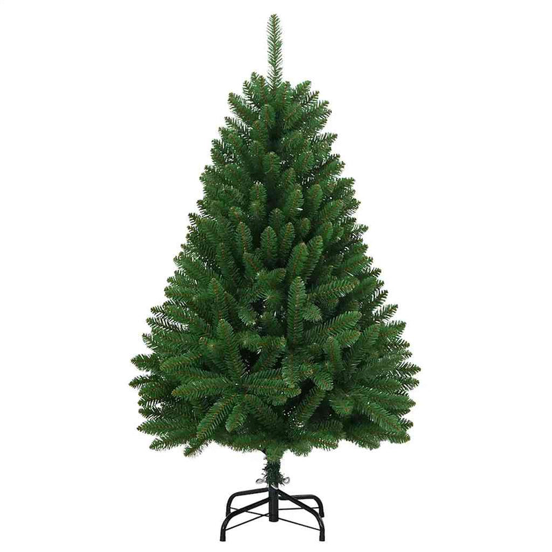 Afbeelding laden in galerijviewer, Vidaxl kunstkerstboom met scharnieren met standaard 120 cm groen
