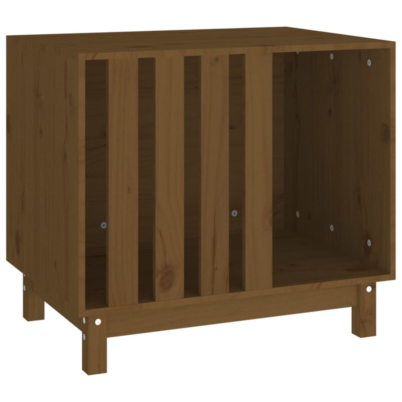 Load image into Gallery viewer, VidaXL Hondenhok 70x50x62 cm massief grenenhout honingbruin