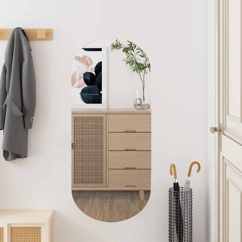 Load image into Gallery viewer, Vidaxl wandspiegel 35x80 cm ovaal glas