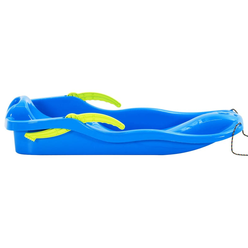 Load image into Gallery viewer, Vidaxl slee met remmen 87x40x18 cm polypropeen blauw