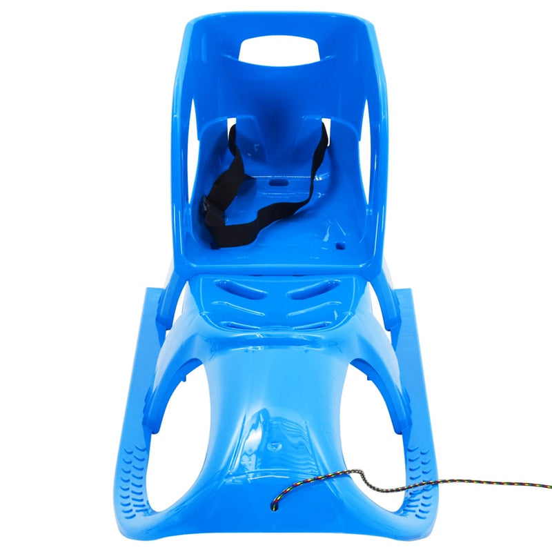 Load image into Gallery viewer, Vidaxl slee met zitje 102,5x40x23 cm polypropeen blauw