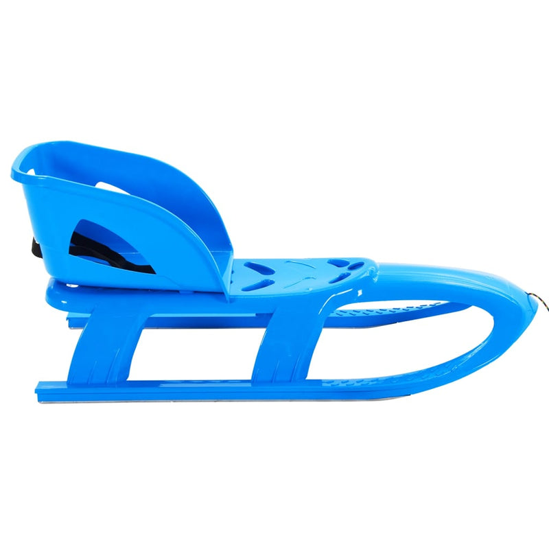 Load image into Gallery viewer, Vidaxl slee met zitje 102,5x40x23 cm polypropeen blauw