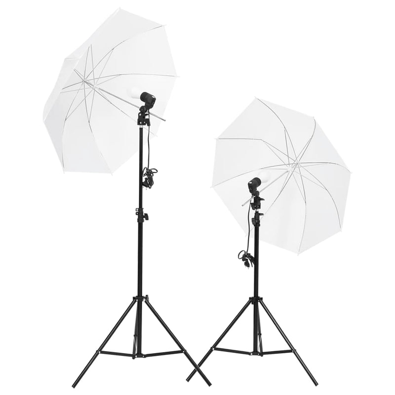 Load image into Gallery viewer, VidaXL Fotostudioset met lichtset, achtergrondscherm en reflector