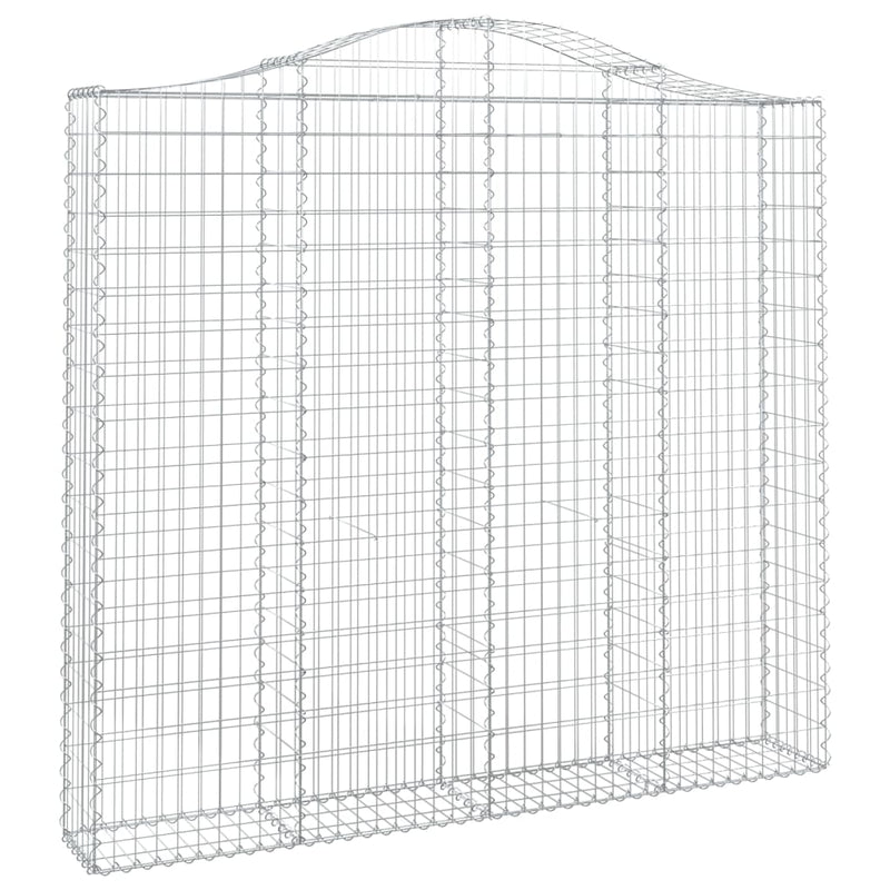 Load image into Gallery viewer, VidaXL Schanskorven 2 st gewelfd 200x30x180 200 cm ijzer