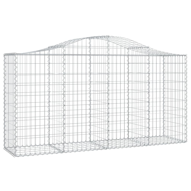Load image into Gallery viewer, VidaXL Schanskorven 5 st gewelfd 200x50x100 120 cm ijzer