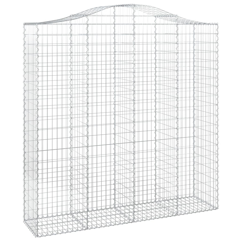 Load image into Gallery viewer, VidaXL Schanskorven 3 st gewelfd 200x50x200 220 cm ijzer
