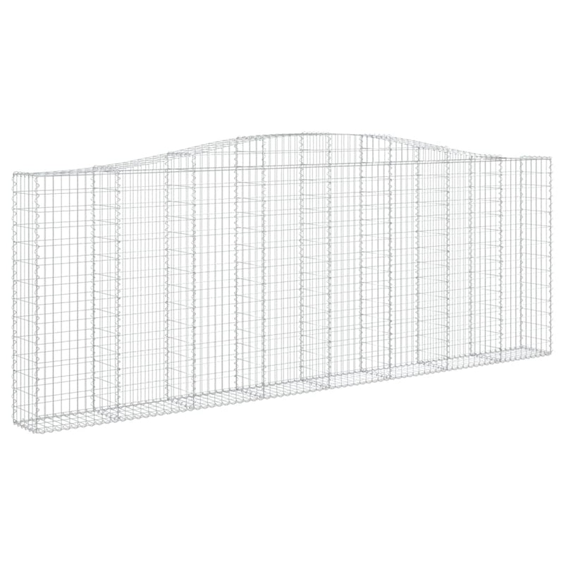 Load image into Gallery viewer, VidaXL Schanskorven 6 st gewelfd 400x30x140 160 cm ijzer