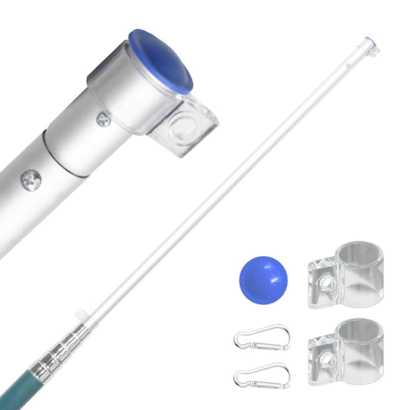 Load image into Gallery viewer, VidaXL Vlag met vlaggenmast Tsjechië 5,55 m aluminium