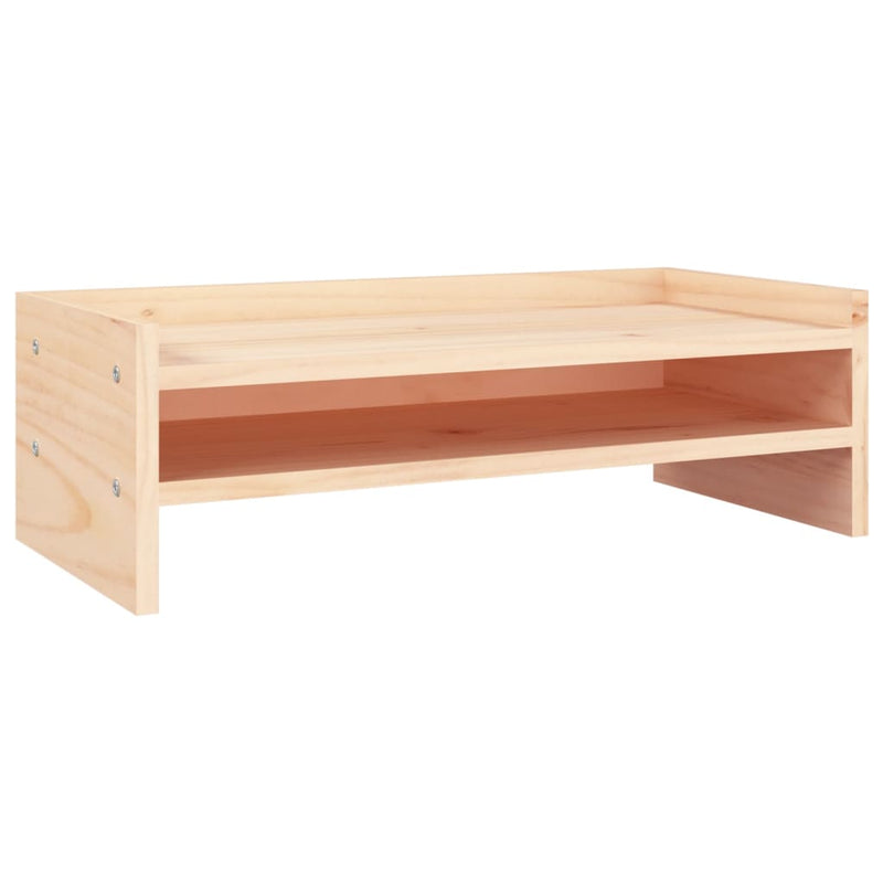 Load image into Gallery viewer, Vidaxl monitorstandaard 50x24x16 cm massief grenenhout