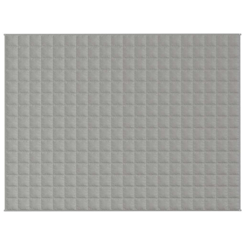 Load image into Gallery viewer, Vidaxl verzwaringsdeken 150x200 cm 7 kg stof grijs