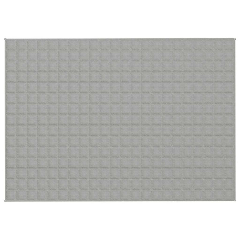 Load image into Gallery viewer, Vidaxl verzwaringsdeken 155x220 cm 7 kg stof grijs