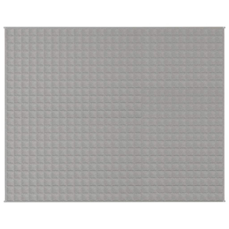 Load image into Gallery viewer, Vidaxl verzwaringsdeken 235x290 cm 11 kg stof grijs