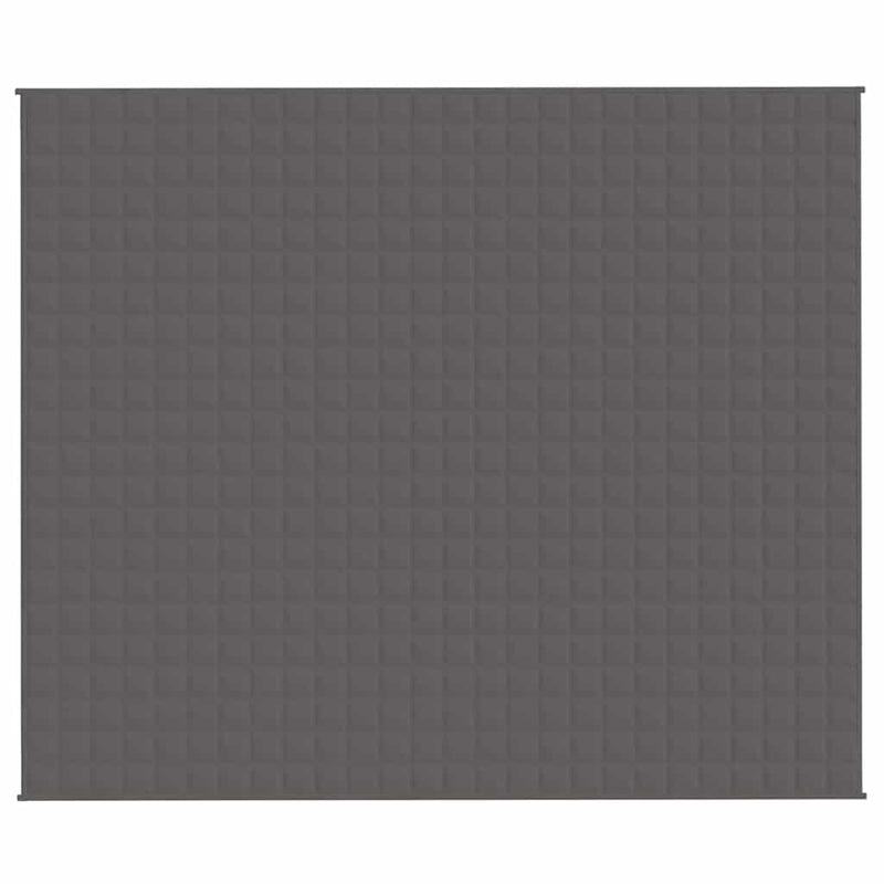 Load image into Gallery viewer, Vidaxl verzwaringsdeken 220x260 cm 15 kg stof grijs
