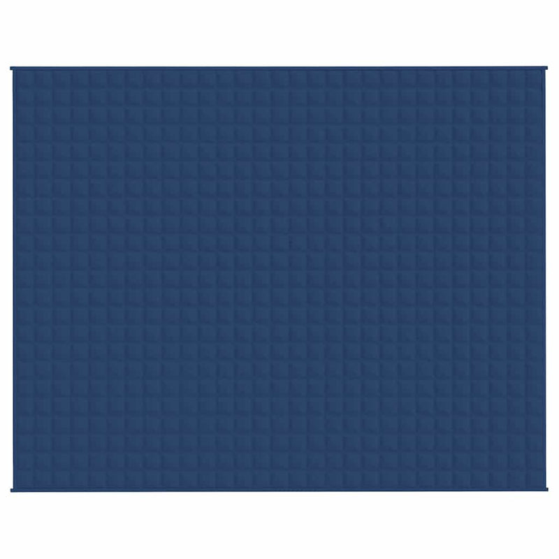 Load image into Gallery viewer, Vidaxl verzwaringsdeken 235x290 cm 15 kg stof blauw