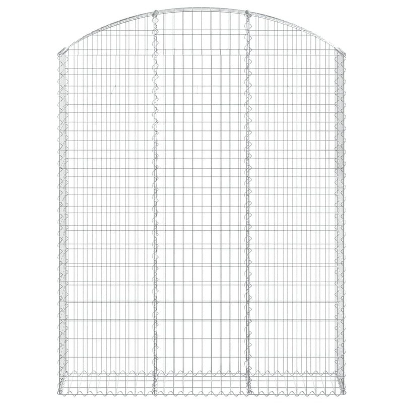 Load image into Gallery viewer, Vidaxl schanskorf gewelfd 150x30x180 200 cm gegalvaniseerd ijzer