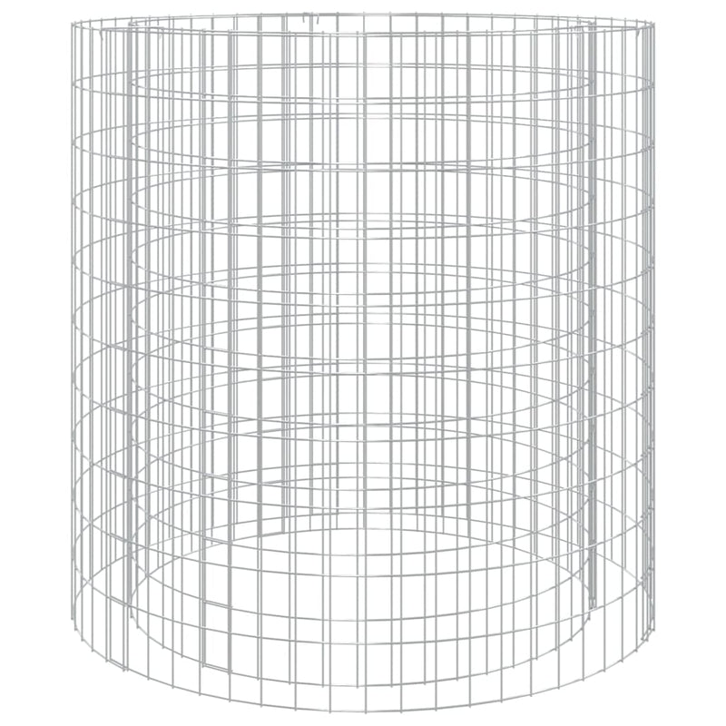Chargez l'image dans la visionneuse de la galerie, Vidaxl schanskorf vuurplaats ø 100 cm gegalvaniseerd ijzer