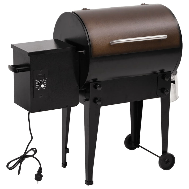 Load image into Gallery viewer, Vidaxl pelletbarbecue 94 cm ijzer zwart
