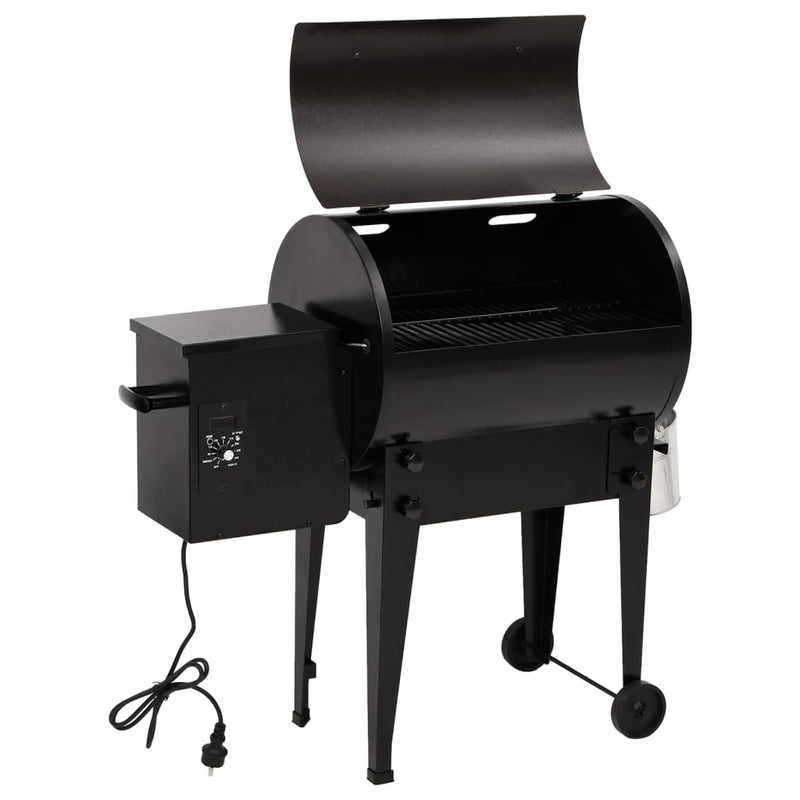 Load image into Gallery viewer, Vidaxl pelletbarbecue 94 cm ijzer zwart