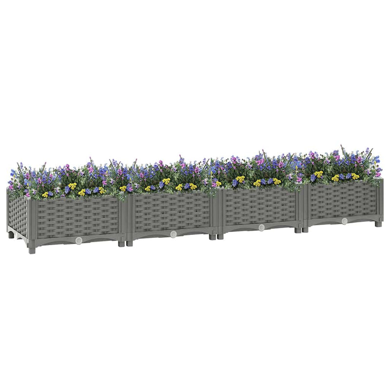 Load image into Gallery viewer, Vidaxl plantenbak verhoogd 160x40x23 cm polypropeen