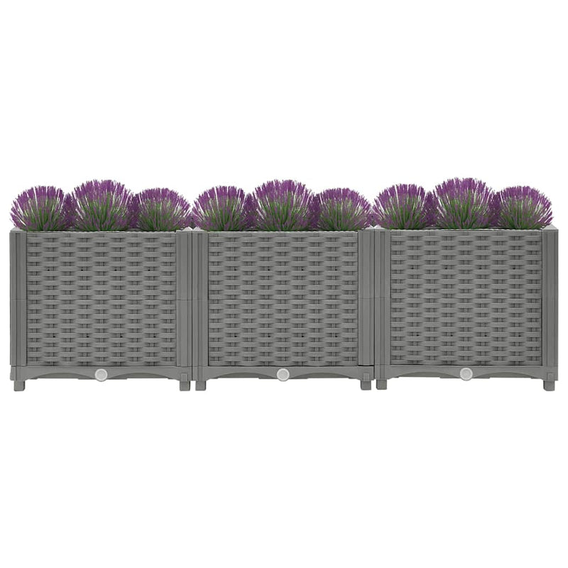 Load image into Gallery viewer, Vidaxl plantenbak verhoogd 120x40x38 cm polypropeen