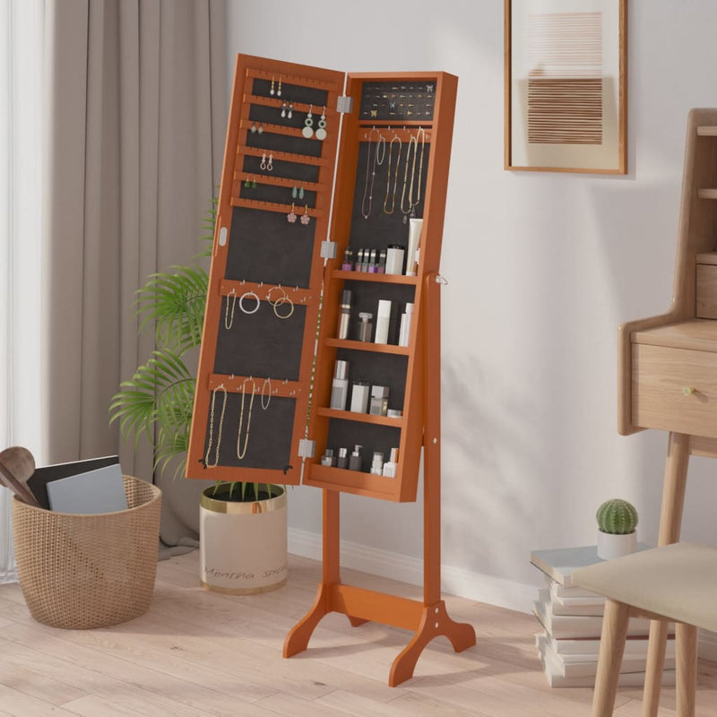 Load image into Gallery viewer, Vidaxl spiegel vrijstaand 34x37x146 cm