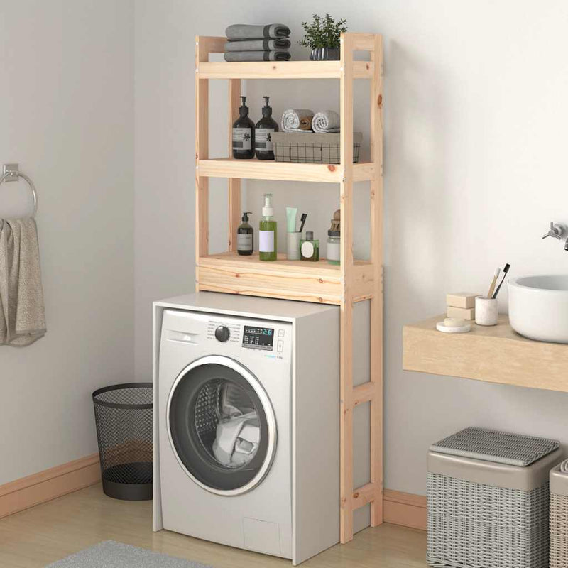 Load image into Gallery viewer, Vidaxl toiletrek 63x26x171 cm massief grenenhout
