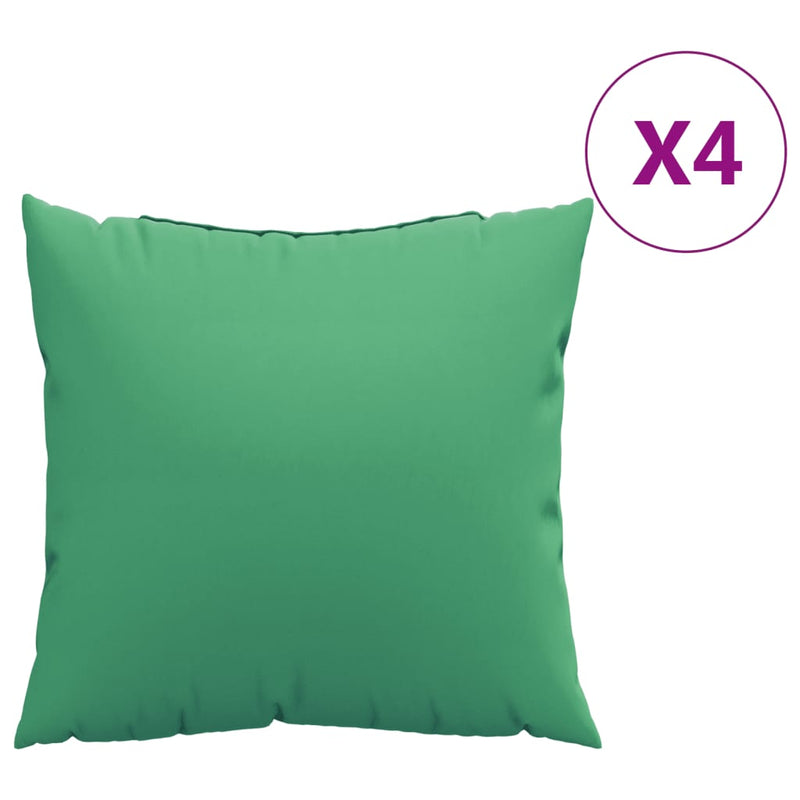 Load image into Gallery viewer, Vidaxl bankkussens 4 st 50x50 cm stof groen