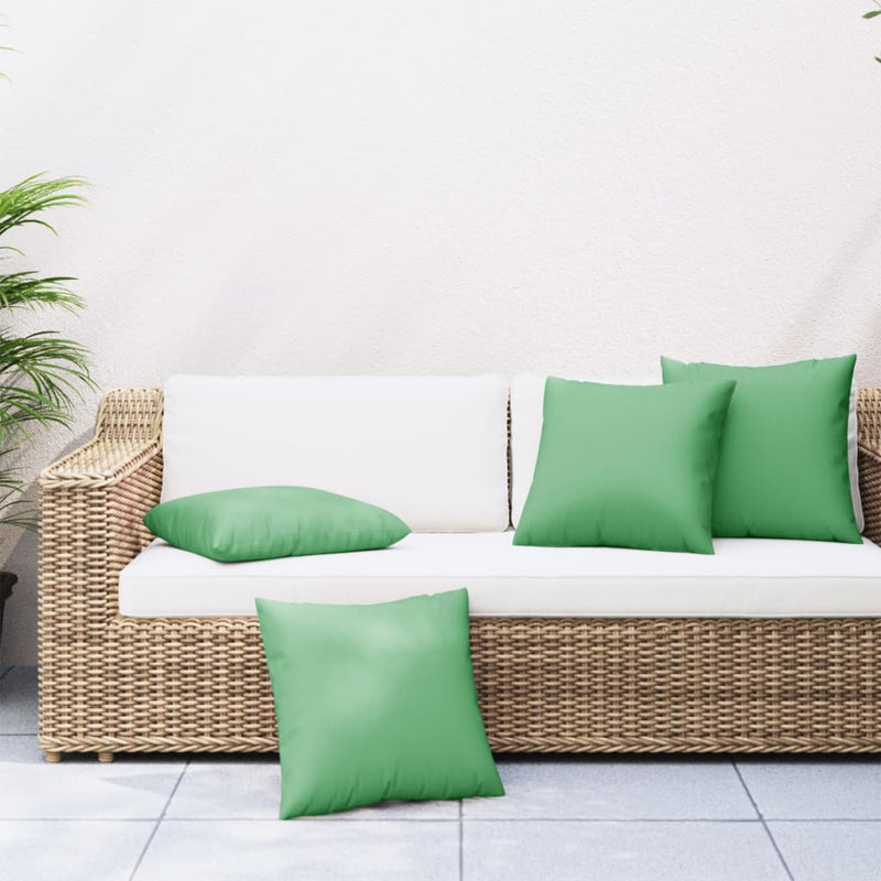 Load image into Gallery viewer, Vidaxl bankkussens 4 st 50x50 cm stof groen