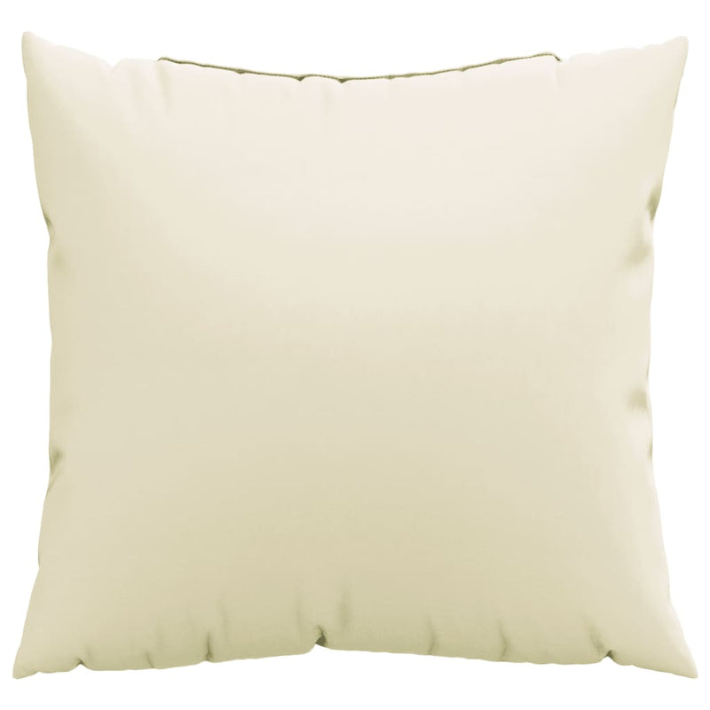 Load image into Gallery viewer, Vidaxl bankkussens 4 st 60x60 cm stof crèmekleurig