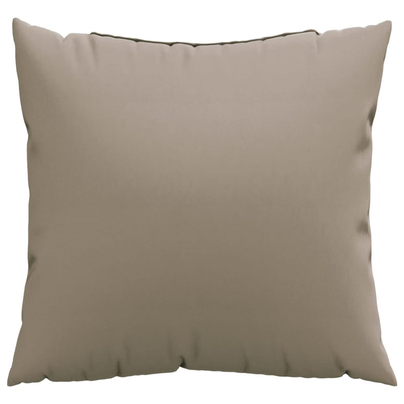 Load image into Gallery viewer, Vidaxl bankkussens 4 st 60x60 cm stof taupe