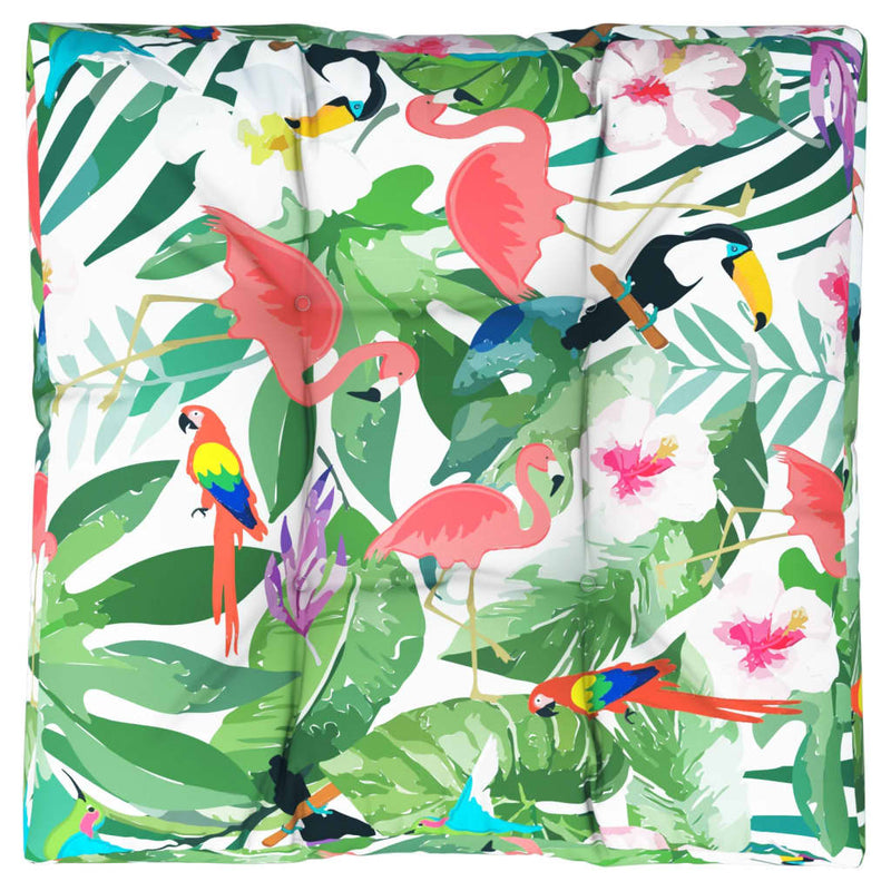 Laden Sie das Bild in Galerie -Viewer, Vidaxl palletkussen 80x80x12 cm stof meerkleurig