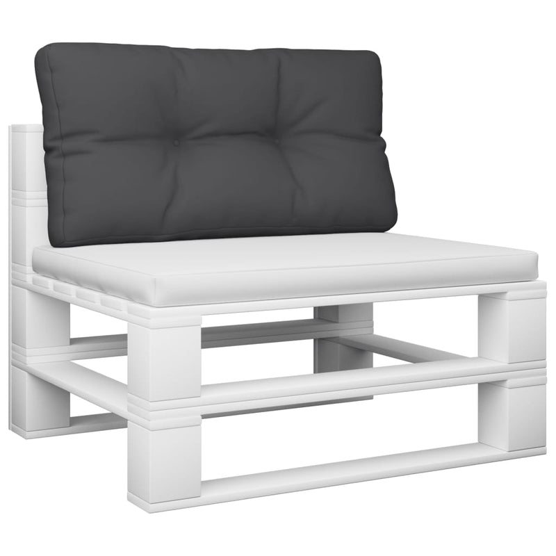 Load image into Gallery viewer, Vidaxl palletkussen 70x40x12 cm stof zwart