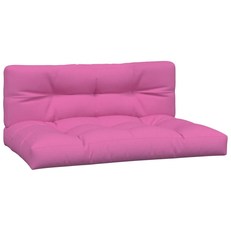Load image into Gallery viewer, Vidaxl palletkussens 2 st stof roze
