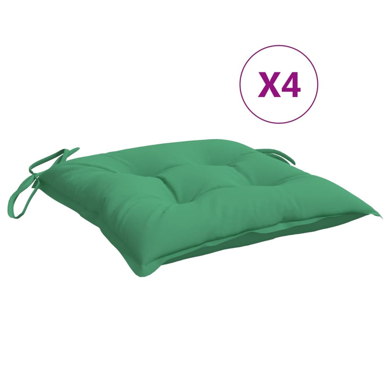 Load image into Gallery viewer, Vidaxl palletkussens 4 st 50x50x7 cm oxford stof groen