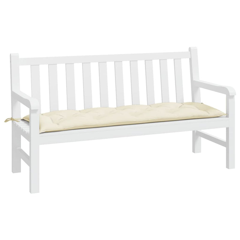 Cargue la imagen en el visor de la galería, Vidaxl tuinbankkussen 150x50x7 cm oxford stof crèmekleurig