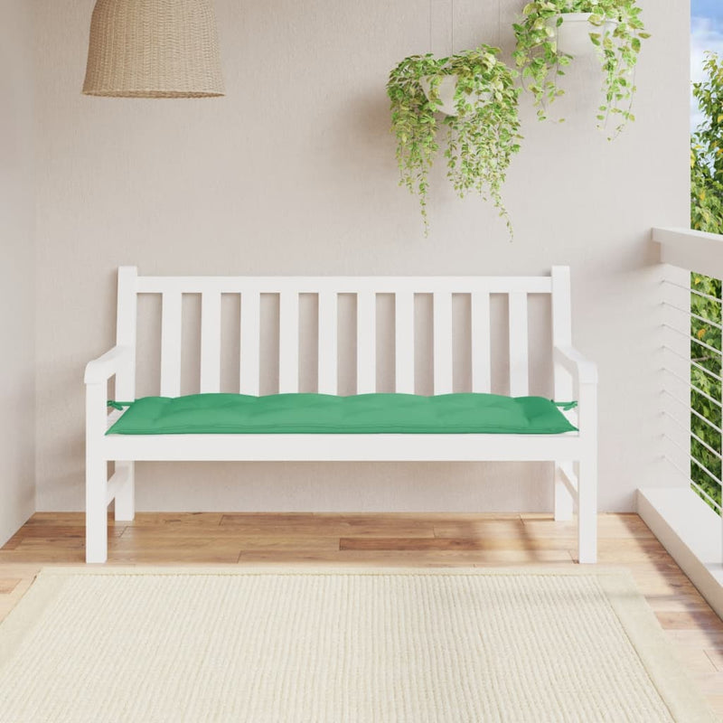 Cargue la imagen en el visor de la galería, Vidaxl tuinbankkussen 150x50x7 cm oxford stof groen