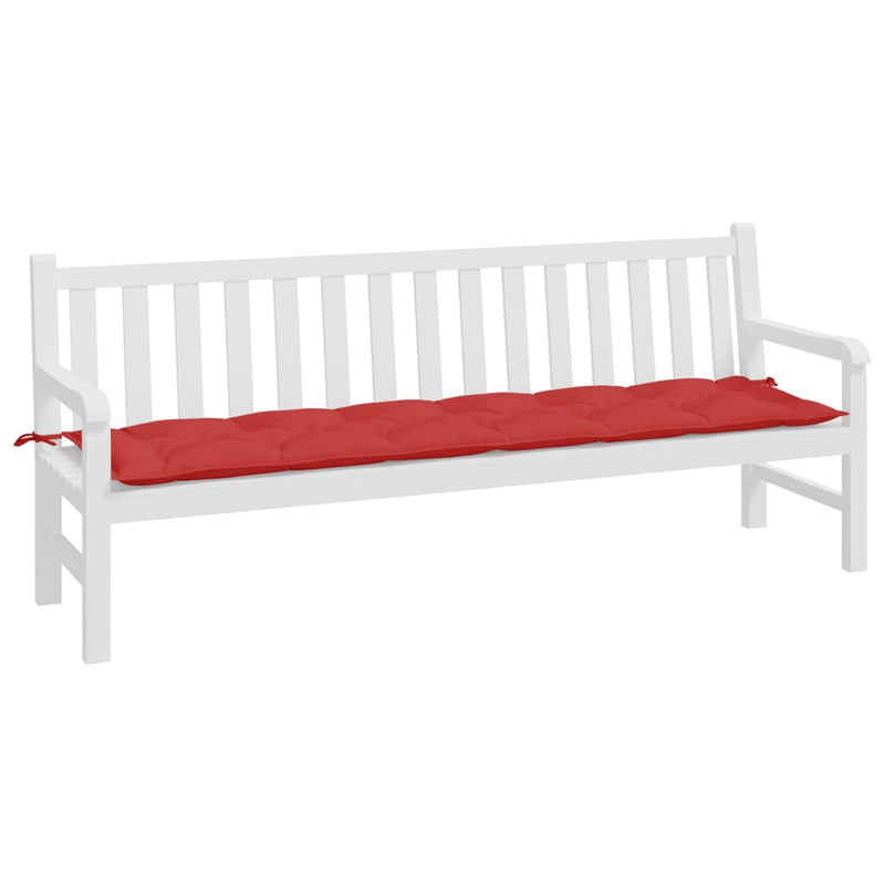 Load image into Gallery viewer, Vidaxl tuinbankkussen 200x50x7 cm stof rood