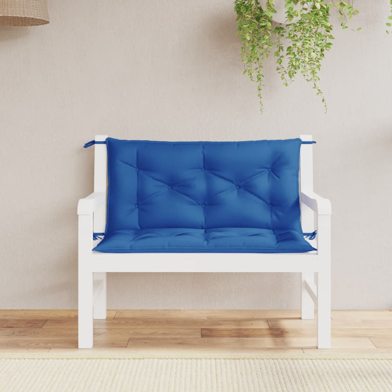 Load image into Gallery viewer, Vidaxl tuinbankkussens 2 st 100x50x7 cm oxford stof koningsblauw