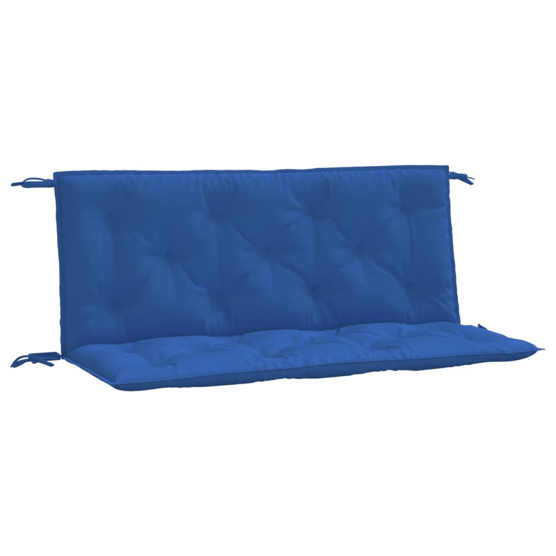 Load image into Gallery viewer, Vidaxl tuinbankkussens 2 st 120x50x7 cm oxford stof blauw