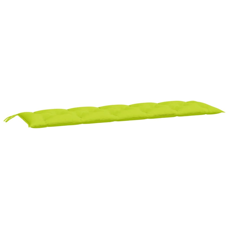 Load image into Gallery viewer, Vidaxl tuinbankkussens 2 st 180x50x7 cm oxford stof heldergroen