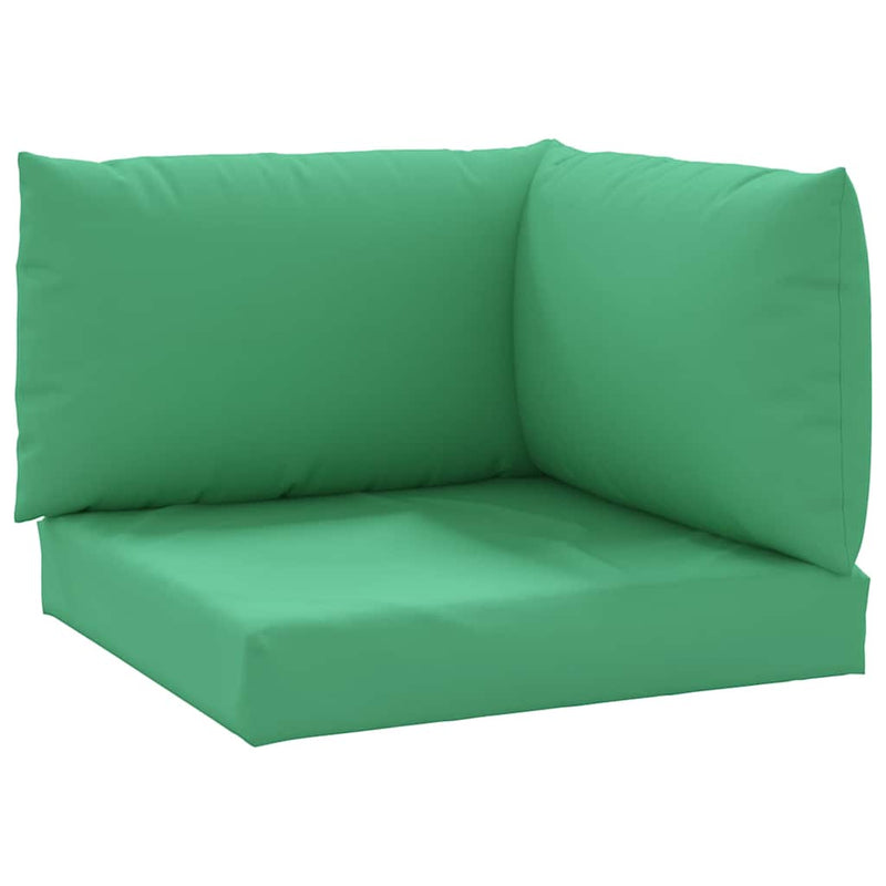 Cargue la imagen en el visor de la galería, Vidaxl palletkussens 3 st oxford stof groen
