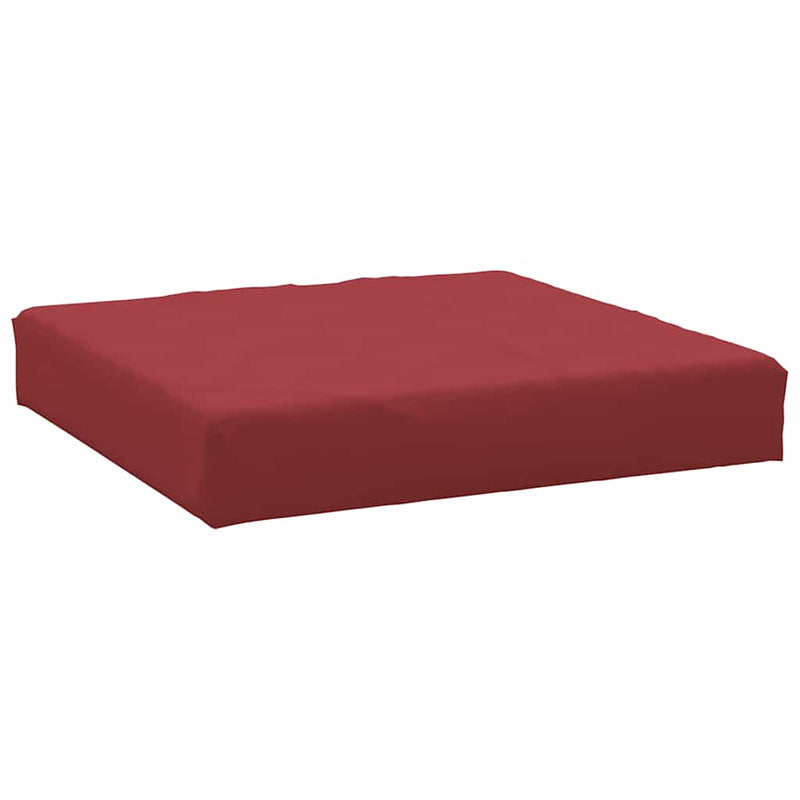 Load image into Gallery viewer, Vidaxl palletkussen 60x60x9,5 cm oxford stof wijnrood