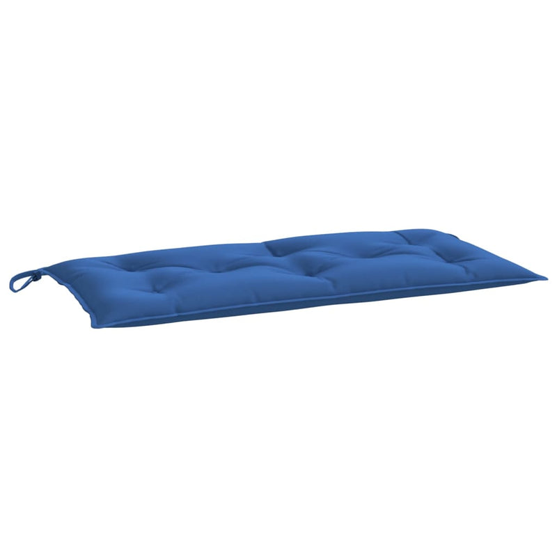 Load image into Gallery viewer, Vidaxl tuinbankkussen 110x50x7 cm stof blauw