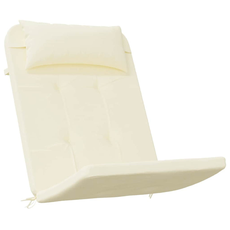 Afbeelding laden in galerijviewer, Vidaxl stoelkussens 2 st adirondack oxford stof crèmekleurig