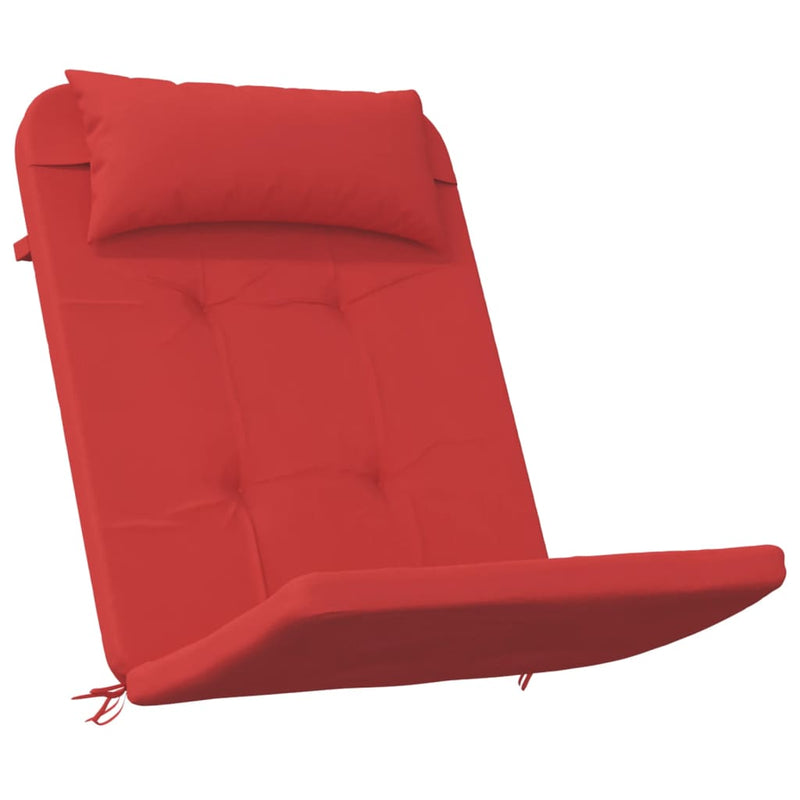 Afbeelding laden in galerijviewer, Vidaxl stoelkussens 2 st adirondack oxford stof rood