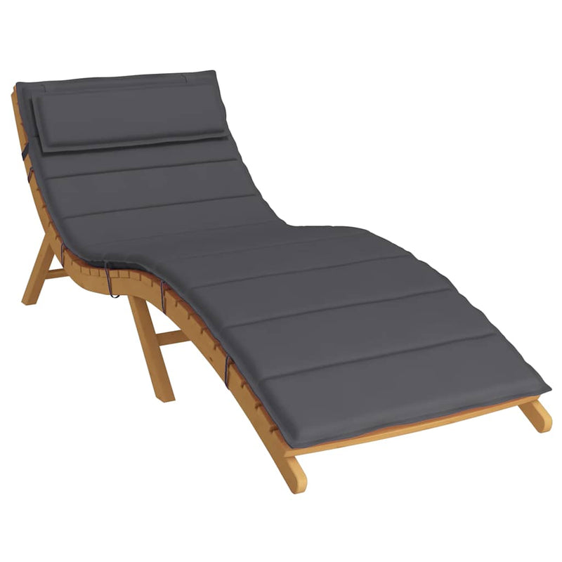 Load image into Gallery viewer, Vidaxl ligbedkussen 180x60x4 cm oxford stof antracietkleurig